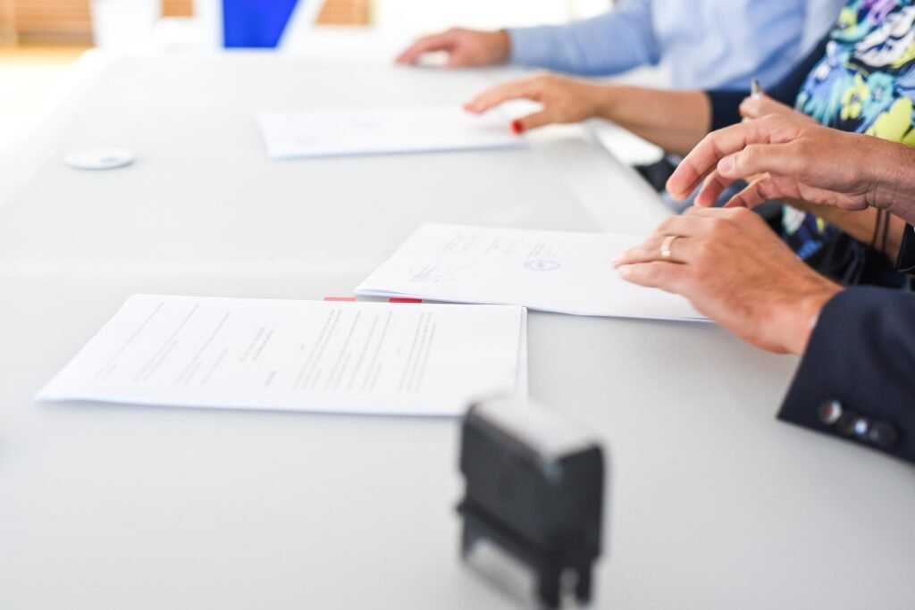 business contracts UAE founder reviewing legal agreement